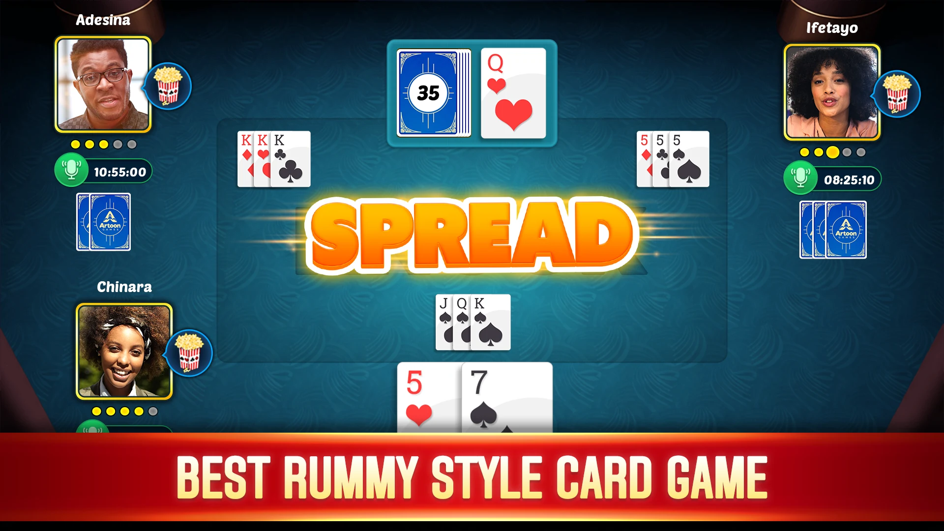Play Tonk : Tunk Card Game screenshot